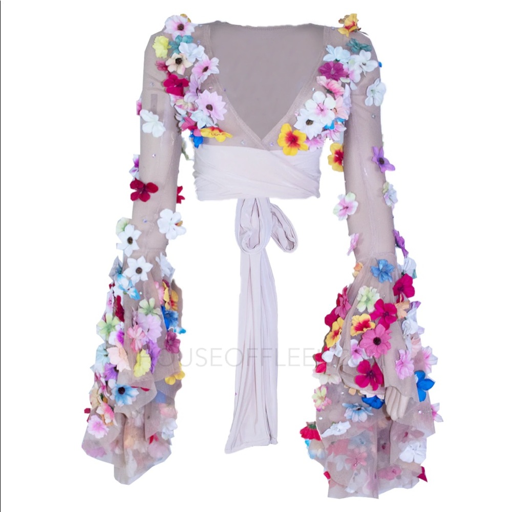 House of Fleek Flower Power Set - TOP ONLY